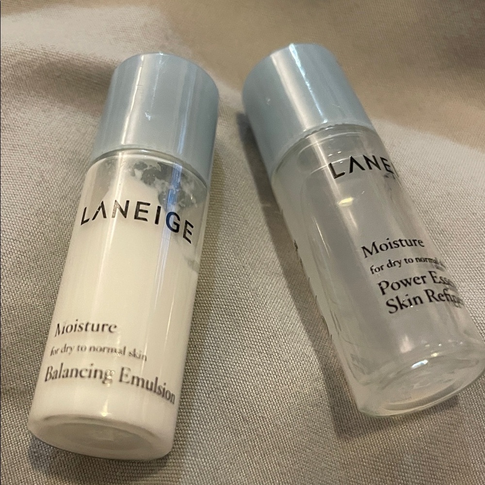Laneige power essential skin refiner and balancing emulsion